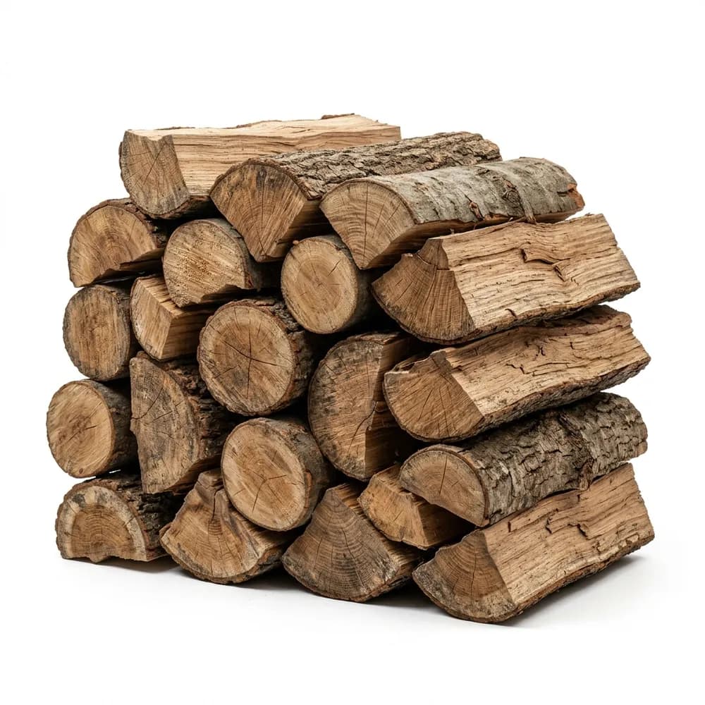Bûches de bois de chauffage premium